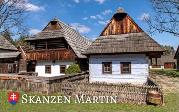 Pryskyřičná magnetka - Muzeum slovenské vesnice – Skanzen Martin I.