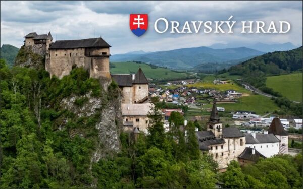 Pryskyřičná magnetka - Oravský hrad III.