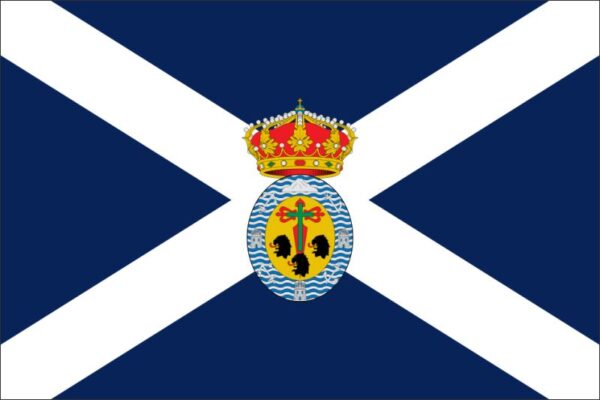 Pryskyřičná magnetka - vlajka Provincie Santa Cruz de Tenerife