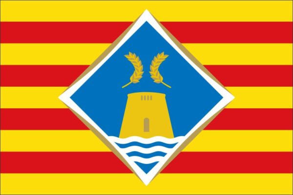 Pryskyřičná magnetka - vlajka Španělsko - Formentera