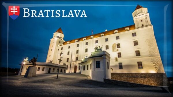 Pryskyřičná magnetka - Bratislava - Bratislavský hrad