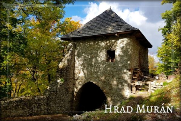 Pryskyřičná magnetka - Hrad Muráň
