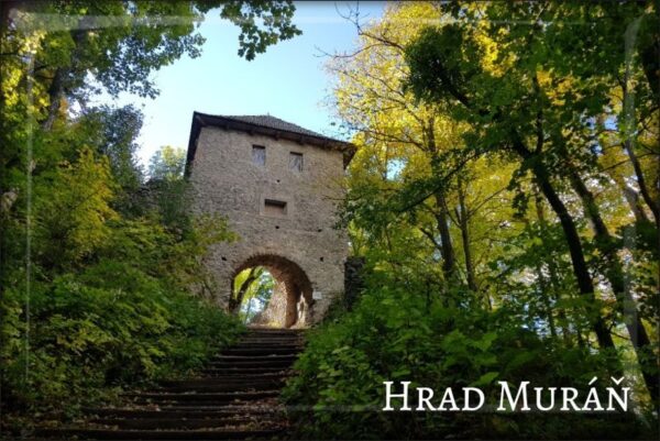 Pryskyřičná magnetka - Hrad Muráň II