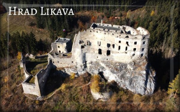 Pryskyřičná magnetka - Hrad Likava III.