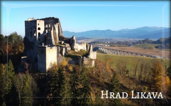 Pryskyřičná magnetka - Hrad Likava IV.