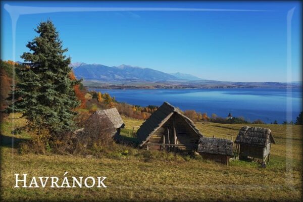 Pryskyřičná magnetka - Archeoskanzen Havránek II.