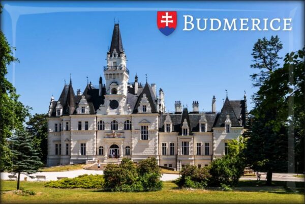 Pryskyřičná magnetka - Zámeček Budmerice I.