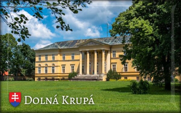 Pryskyřičná magnetka - Zámeček Dolná Krupá I.