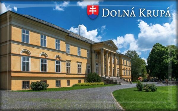 Pryskyřičná magnetka - Zámeček Dolná Krupá II.