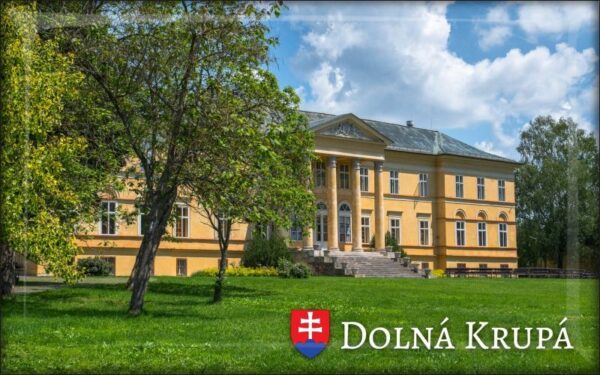 Pryskyřičná magnetka - Zámeček Dolná Krupá III.
