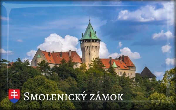 Pryskyřičná magnetka - Smolenický zámek I.