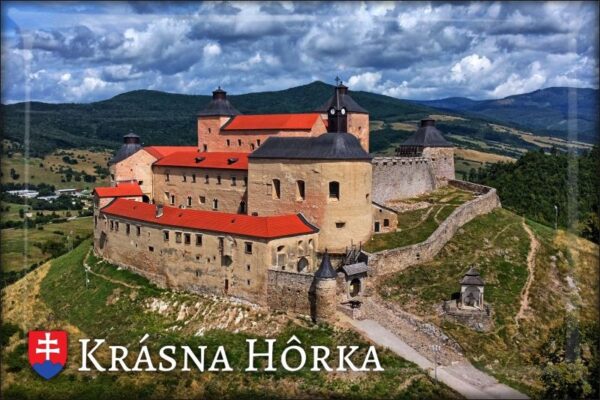 Pryskyřičná magnetka - Hrad Krásna Hôrka II.