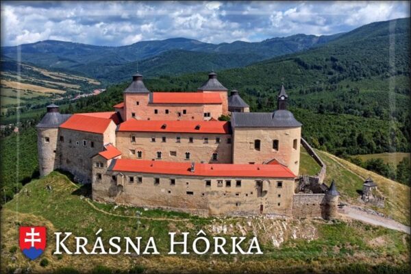 Pryskyřičná magnetka - Hrad Krásna Hôrka III.