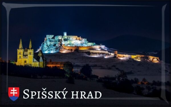 Pryskyřičná magnetka - Spišský hrad II.