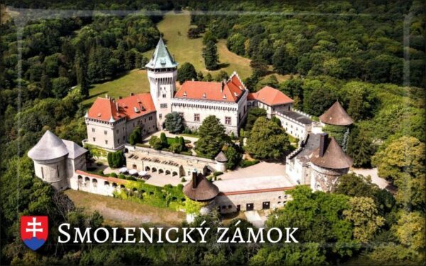 Pryskyřičná magnetka - Smolenický zámek II.