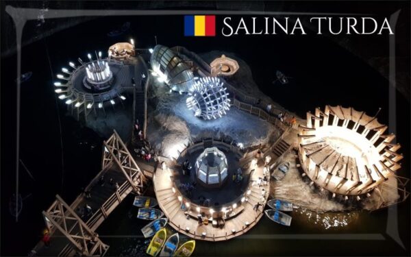 Pryskyřičná magnetka - Rumunsko - Salina Turda