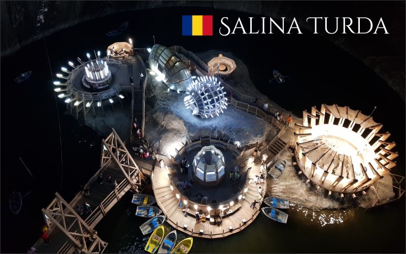 Pryskyřičná magnetka - Rumunsko - Salina Turda - Obrázek 2