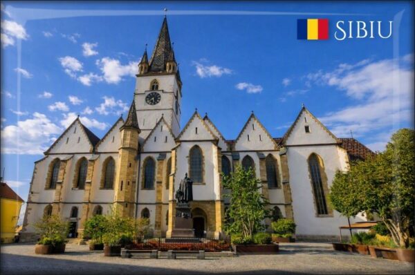 Pryskyřičná magnetka - Rumunsko - Sibiu