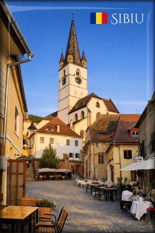 Pryskyřičná magnetka - Rumunsko - Sibiu - 2